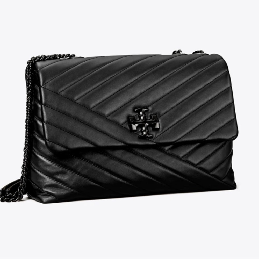 KIRA CHEVRON CONVERTIBLE SHOULDER BAG